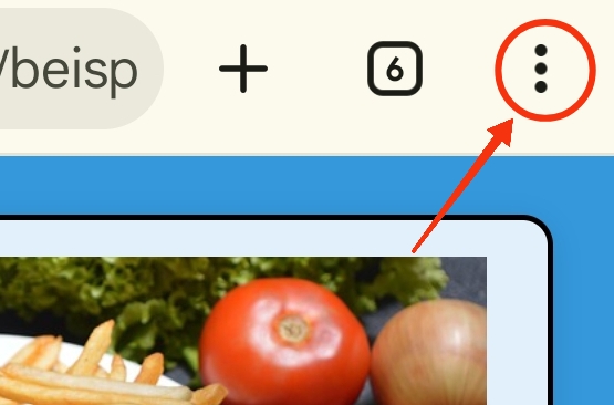 Schritt 1: Übersetzungs-Symbol im Browser